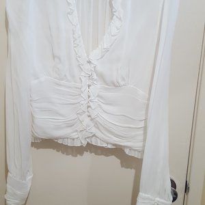 White Sheer Blouse